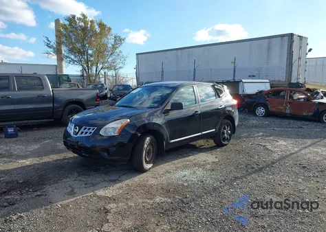 2012 Nissan Rogue S из США, поврежденный, VIN JN8AS5MV0CW360697